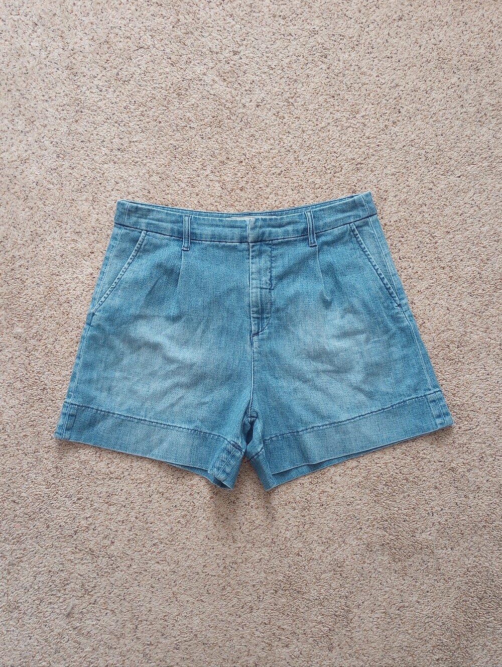 Frank & Eileen Blue Denim Shorts Size 4
